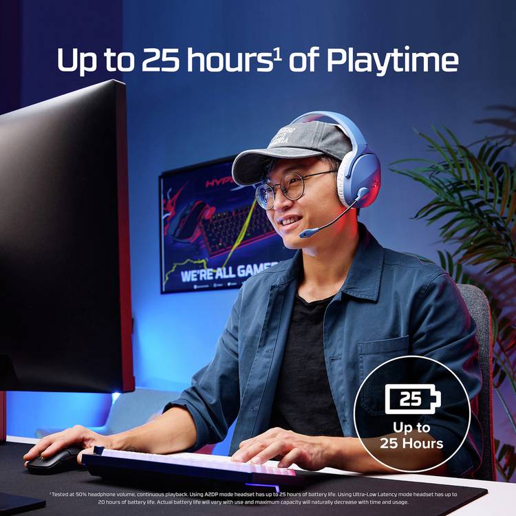 HyperX Cloud Jet wireless gaming headset (British brand)