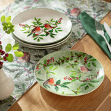 Argos Home Robin green stoneware side plate set, UK version