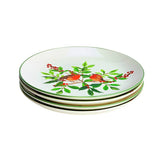 Argos Home Robin green stoneware side plate set, UK version