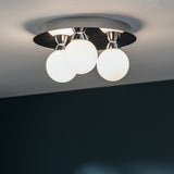 Argos Home Yuko chrome flush ceiling light - British product