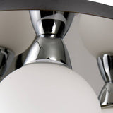 Argos Home Yuko chrome flush ceiling light - British product