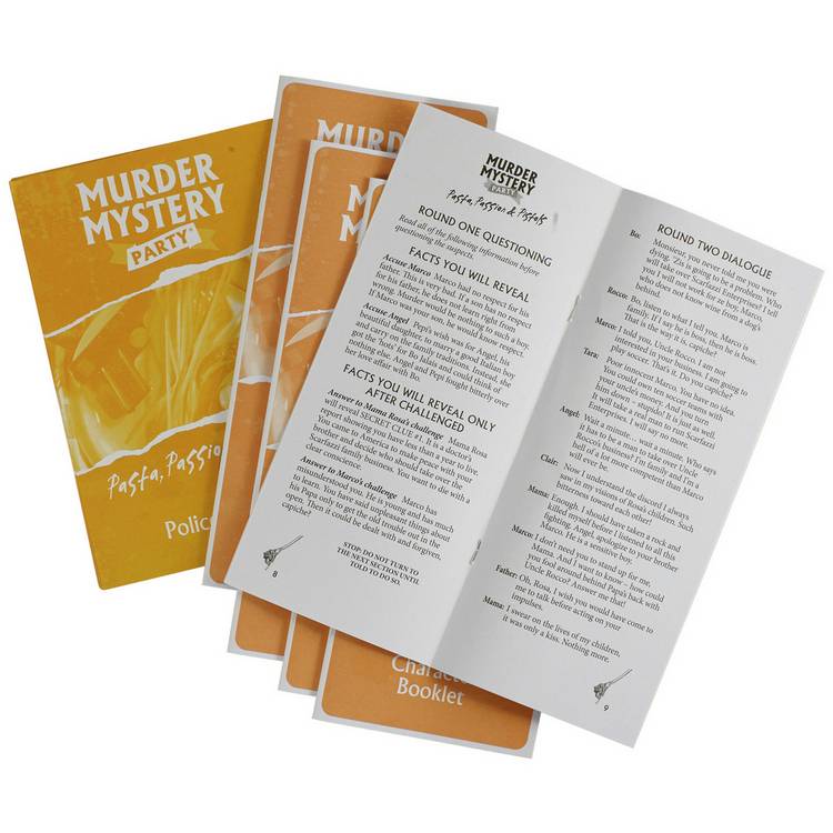 Murder Mystery Dinner Party Game (British brand)
