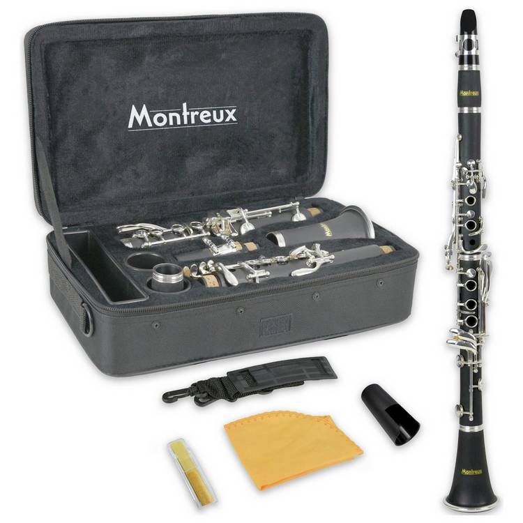Montreux student Bb clarinet with case (British brand)