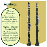 Montreux student Bb clarinet with case (British brand)