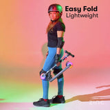 Zinc Moonwheel folding children's scooter - British product