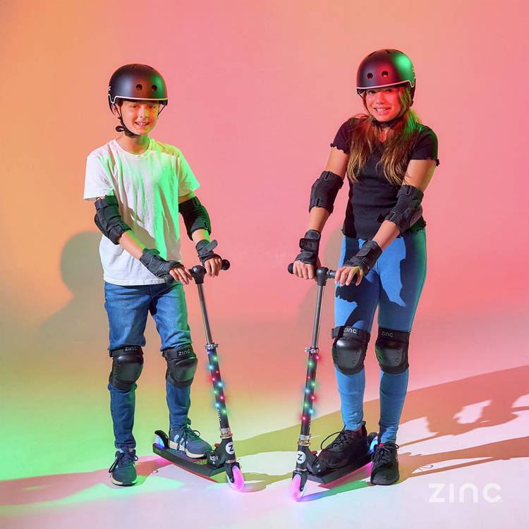 Zinc Moonwheel folding children's scooter - British product