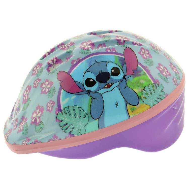 Stitch kids safety helmet, adjustable fit, ventilation - British product