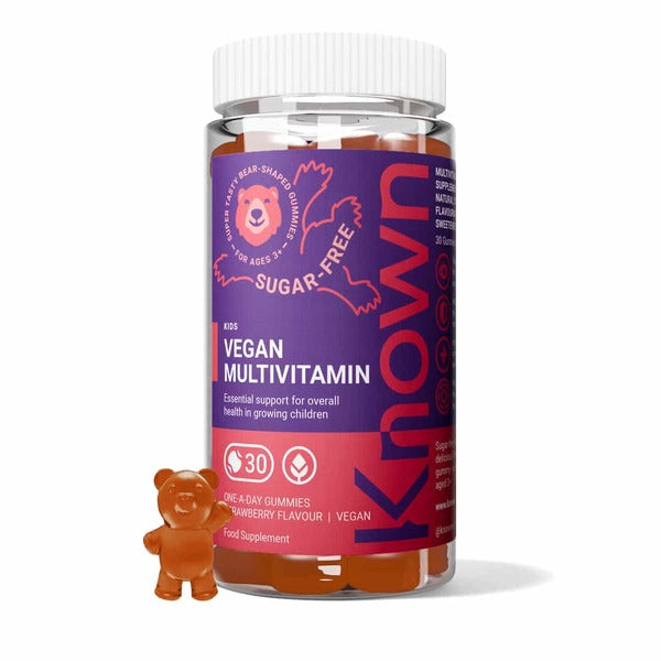 Known Nutrition kids multivitamin gummies strawberry 30, UK version