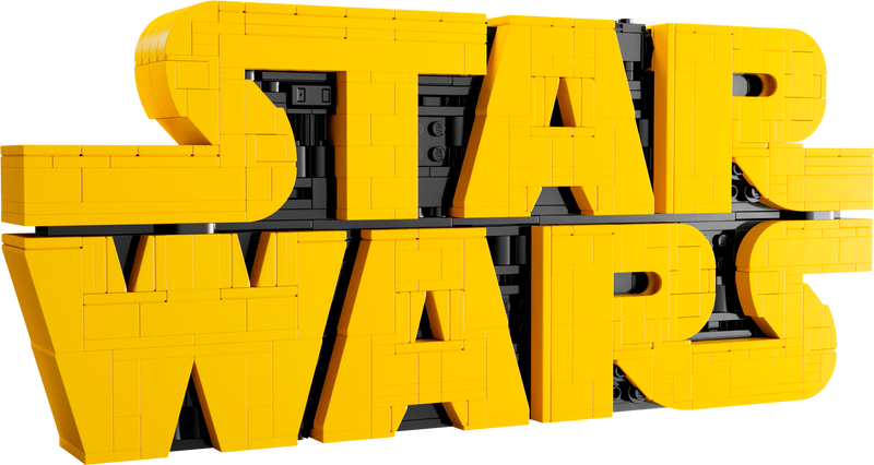 LEGO Star Wars Logo Model 700 Piece - British product