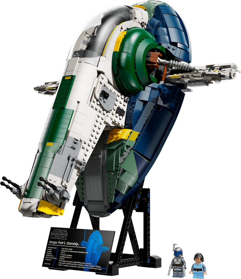 LEGO Jango Fett starship set 2970 pieces, UK version