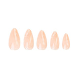 Nail HQ almond false nails cloud 24 pieces imported from the UK
