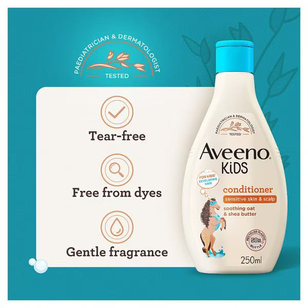 Aveeno Kids Gentle Detangling Conditioner 250ml - British product
