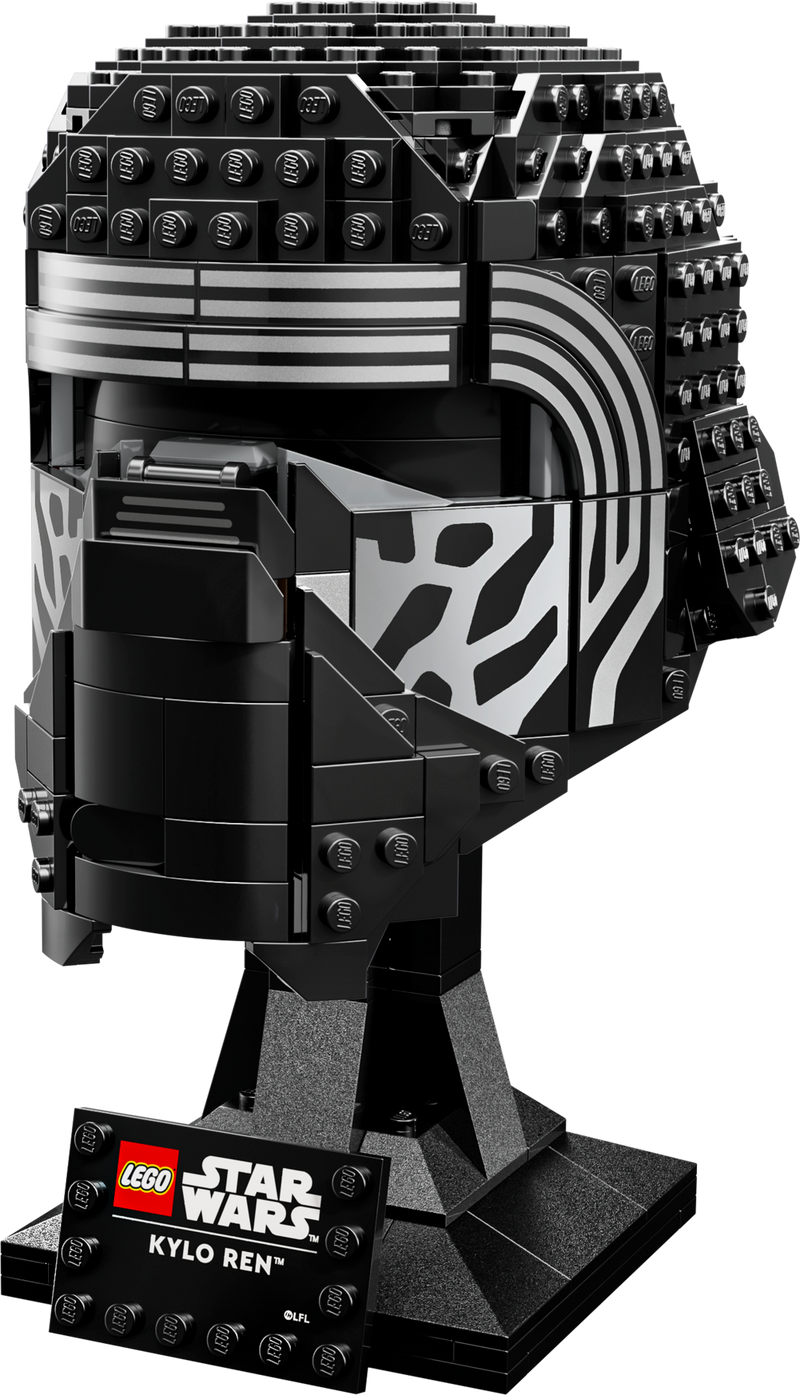 LEGO Star Wars Kylo Ren Helmet Building Set 529 Pieces, UK version