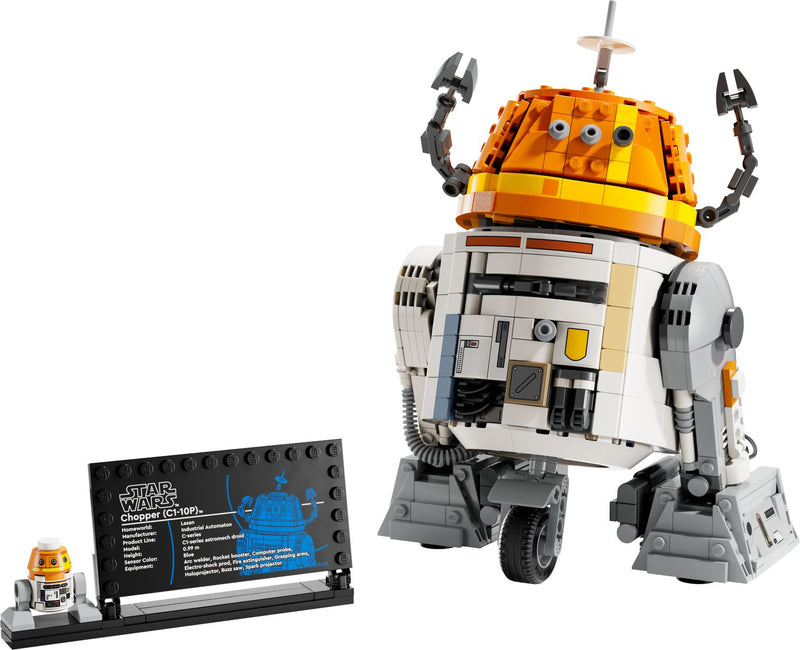 LEGO Chopper Astromech Droid 1039 Piece Building Set - British product