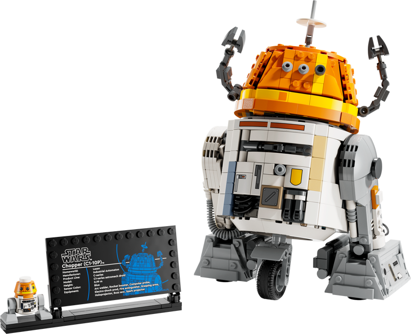 LEGO Chopper Astromech Droid 1039 Piece Building Set - British product