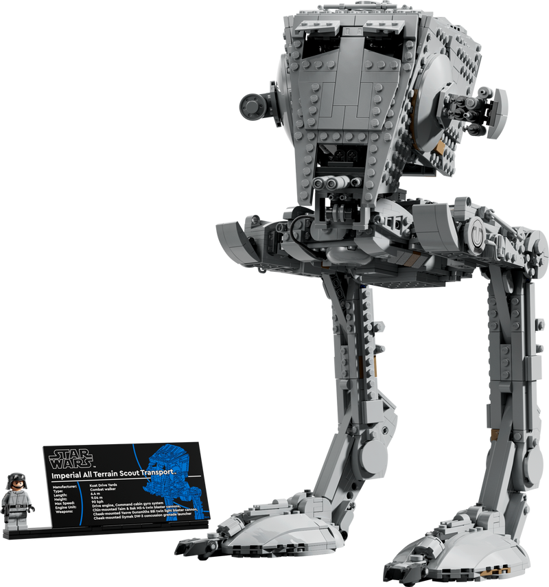 LEGO AT-ST Walker building set 1513 Pieces - British product