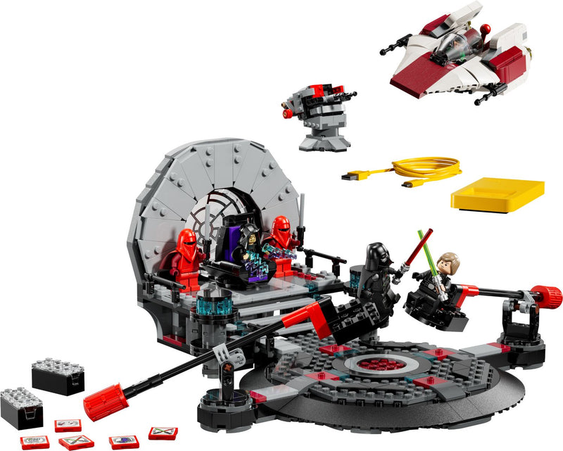 LEGO SMART Play Throne Room Duel and A-Wing building toy, UK version