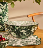 Harrods fine bone china toile bowl 25cm, imported from the UK
