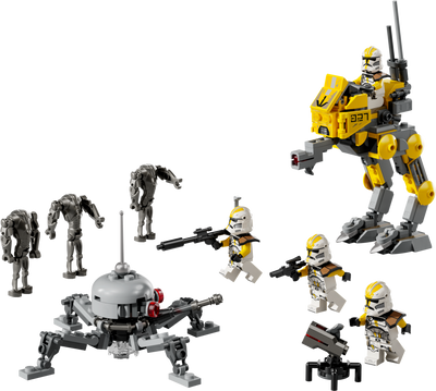 Lego LEGO Star Wars Clone Troopers Battle Pack Building Set Toy 258 Pieces Ages 7+- Buy online at McGrocer