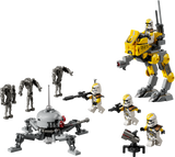 Lego LEGO Star Wars Clone Troopers Battle Pack Building Set Toy 258 Pieces Ages 7+- Buy online at McGrocer