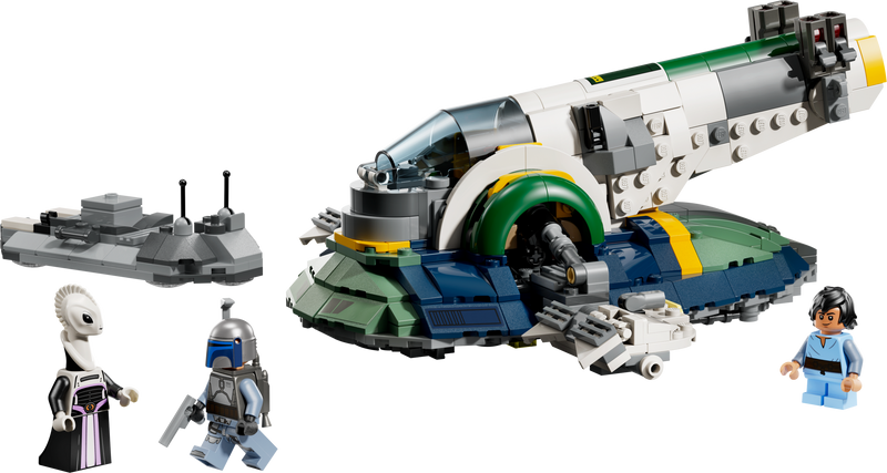 Lego Jango Fett Starship Building Set 707 pieces, UK version