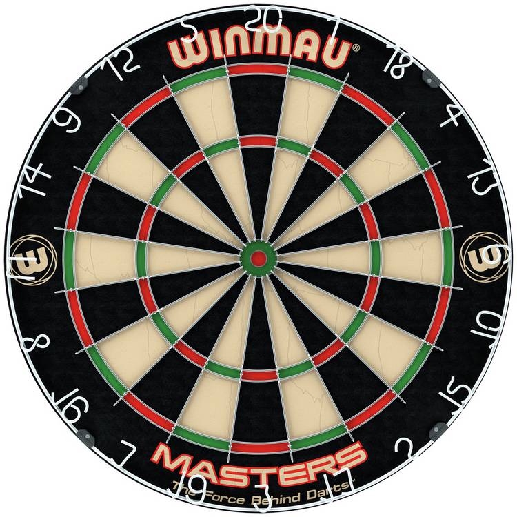 Winmau Masters bristle dartboard 45.4cm - British product