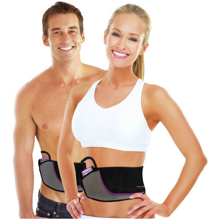 Bodi-Tek ab toning belt purple one size - British product