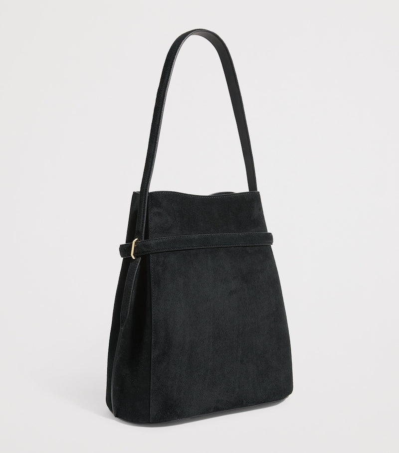 Toteme suede bucket bag, imported from the UK