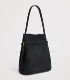 Toteme suede bucket bag, imported from the UK