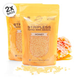Superdrug Rio Honey Go Smooth Stripless Hard Wax Beads 2 x 500g- Buy online at McGrocer