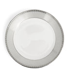 Wedgwood Silver Tonquin bone china deep plate 22cm (British brand)