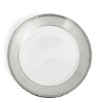 Wedgwood Silver Tonquin bone china deep plate 22cm (British brand)
