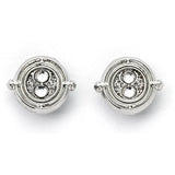 Harry Potter Time Turner stud earrings - British product