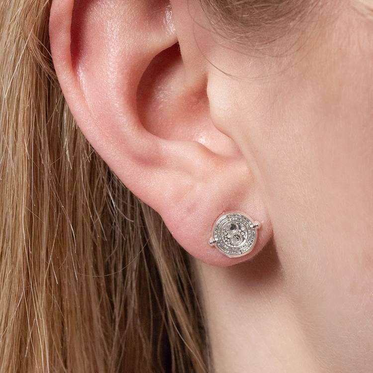 Harry Potter Time Turner stud earrings - British product