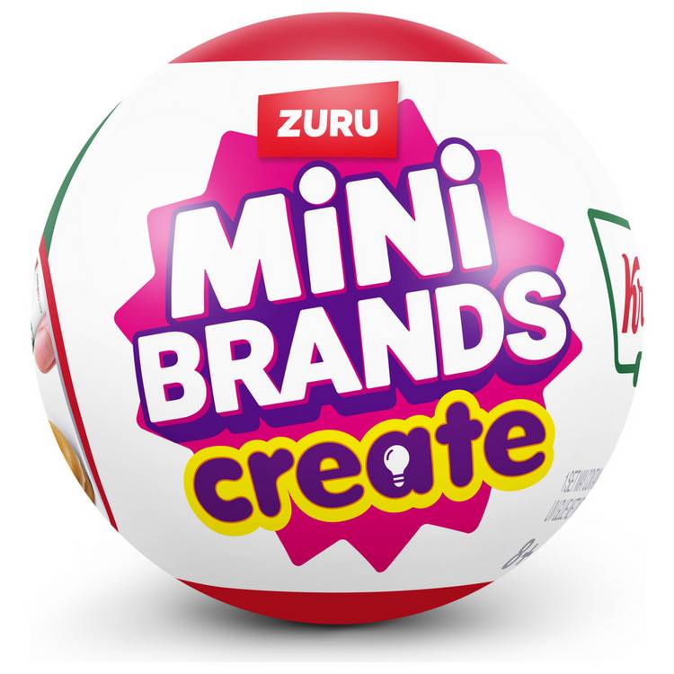 Mini Brands Krispy Kreme collectible toy set 9.5cm - British product