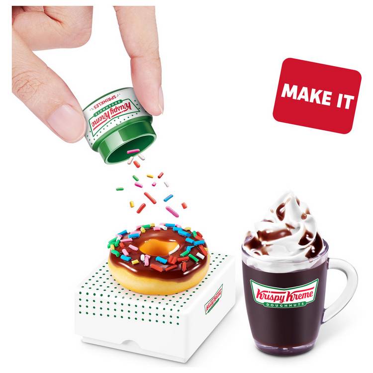 Mini Brands Krispy Kreme collectible toy set 9.5cm - British product