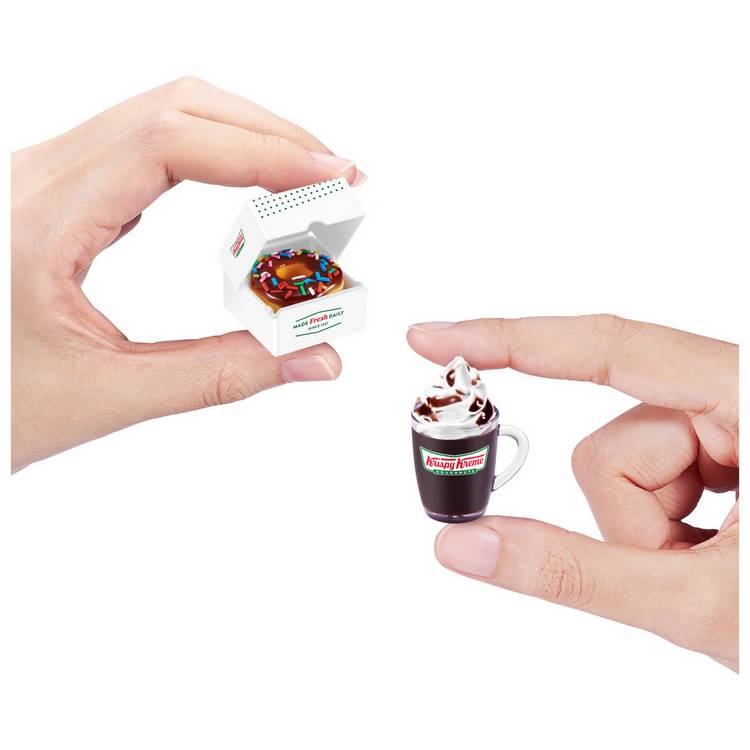 Mini Brands Krispy Kreme collectible toy set 9.5cm - British product