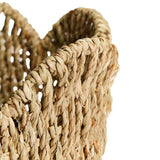 Habitat large scallop rattan planter natural, UK version