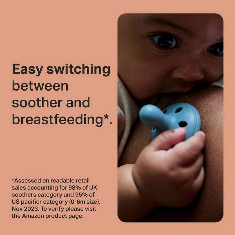 Tommee Tippee soother 0-6m 4 pack (British brand)
