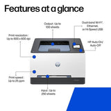 HP LaserJet Pro 3202dw wireless colour laser printer - British product