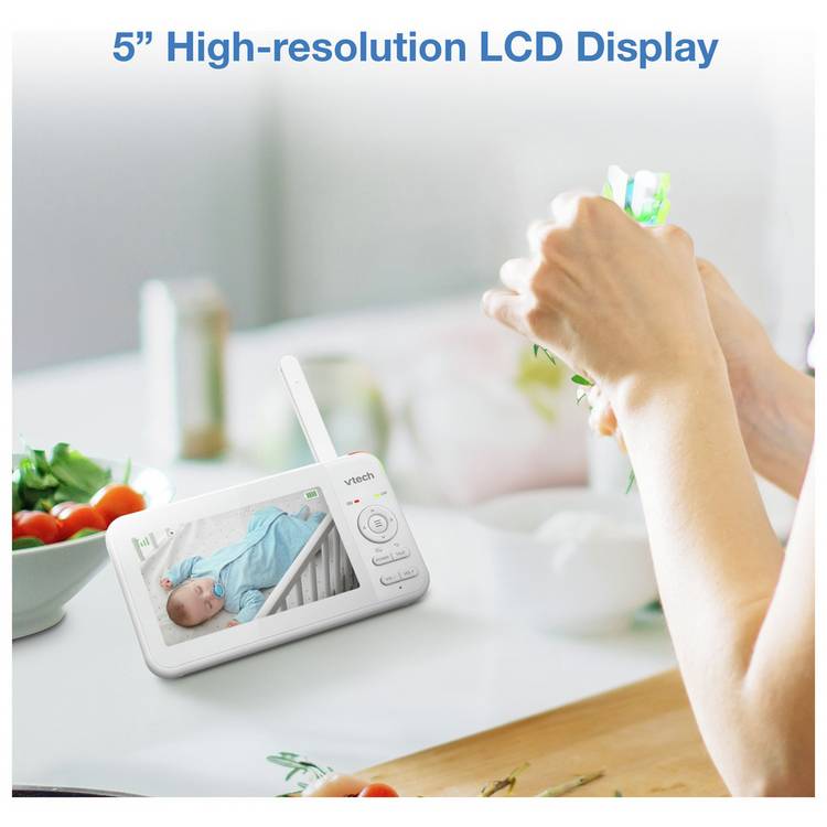 Vtech 5 inch video baby monitor, UK version