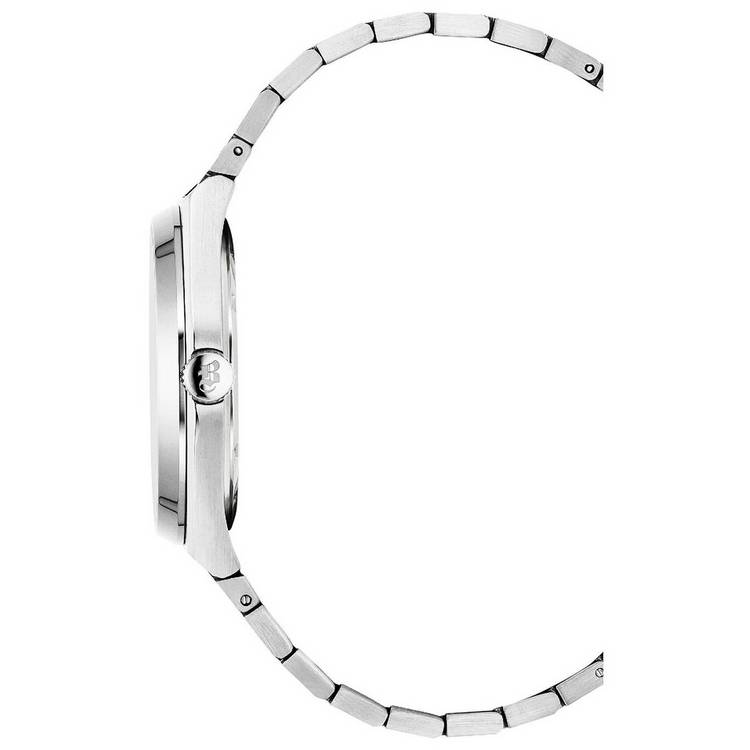 Jacques du Manoir Horizon silver plated watch 41mm - British product