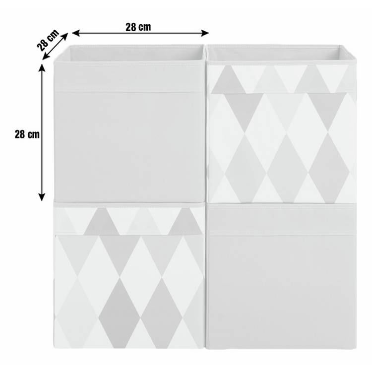 Habitat Harley orange pop-up storage boxes for kids, imported from the UK