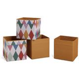 Habitat Harley orange pop-up storage boxes for kids, imported from the UK