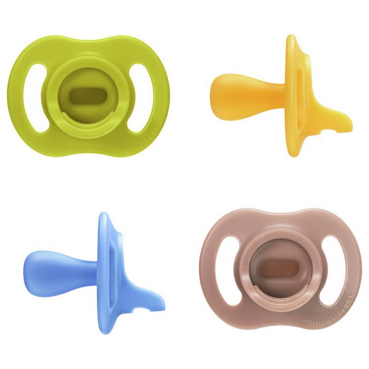 Tommee Tippee StayPut soother 4 pack - British product