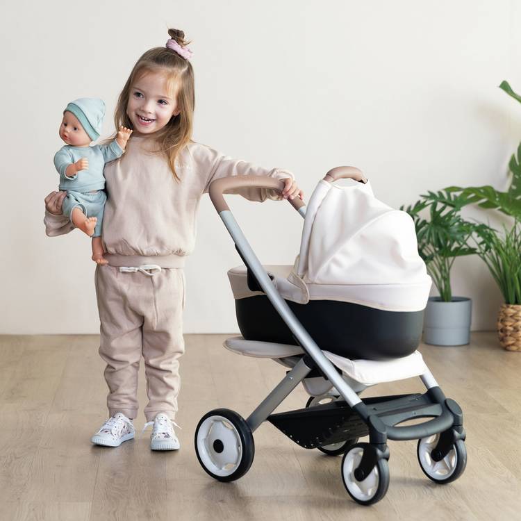 Smoby Quinny doll pram beige, UK version