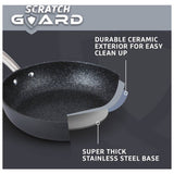 Prestige Scratch Guard pan set 5 piece, imported from the UK