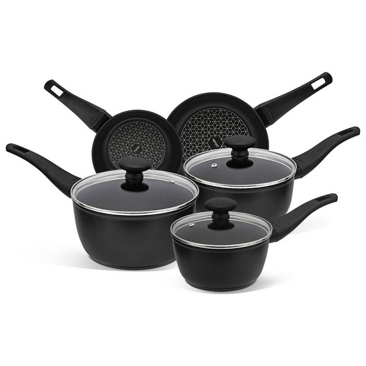 Prestige Thermo Smart 5 piece cookware set black (British brand)