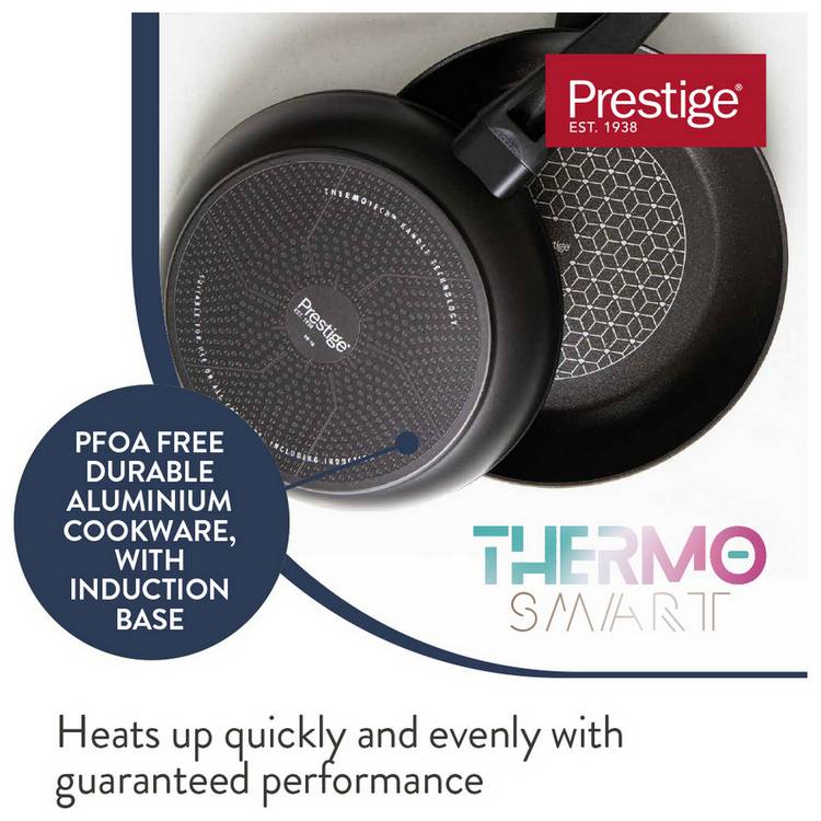 Prestige Thermo Smart 5 piece cookware set black (British brand)
