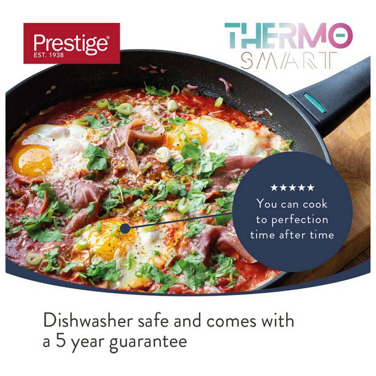 Prestige Thermo Smart 5 piece cookware set black (British brand)